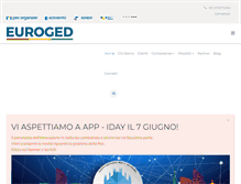 Tablet Screenshot of euroged.biz